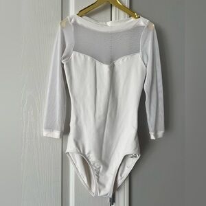 So Danca mesh sleeve Dance Ballet Leotard 3P